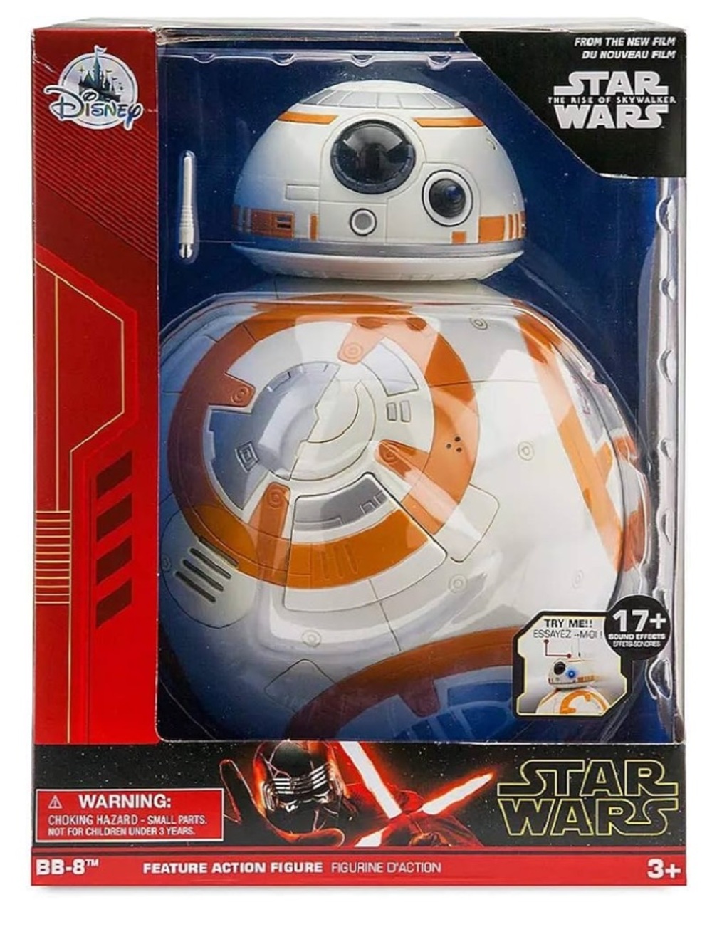 Disney BB-8 Star Wars Action Figure - White & Orange
